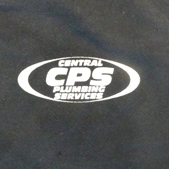 CPS Central Plumbing Services Navy Blue Large Sweatshirt - Picture 2 of 4